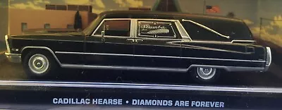 1968 Cadillac Hearse 1/43 Ge Fabbri Ltd James Bond 007 Diamonds Are Forever Mib • $54