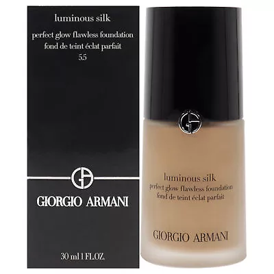 Giorgio Armani Luminous Silk Foundation - 5.5 Medium Neutral Foundation 29.5 Ml • $116.45