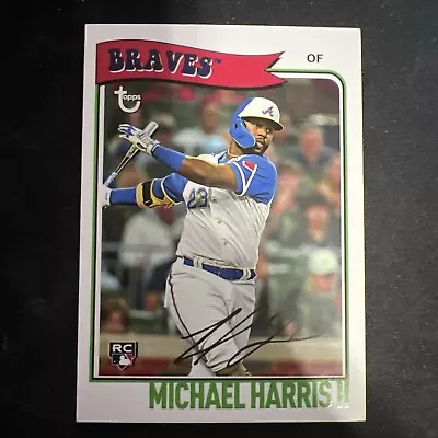 MICHAEL HARRIS II 2023 Topps Brooklyn Collection RC Rookie Braves • $5