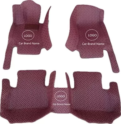 Custom Car Floor Mats For Volvo All Models Waterproof Easy To Clean PU Leather • $42.44