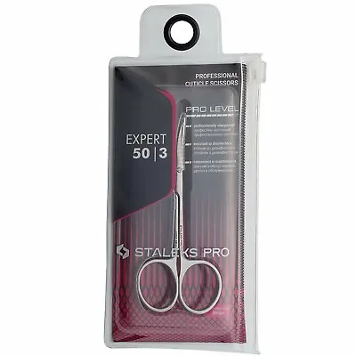 1pc STALEKS PRO Expert 50 Cuticle Scissors Manicure Tool SE-50/3 • $20.99