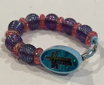 Disney Hannah Montana  Beaded Bracelet Adjustable Vintage Nostalgic Y2K DisneyCh • $6.70