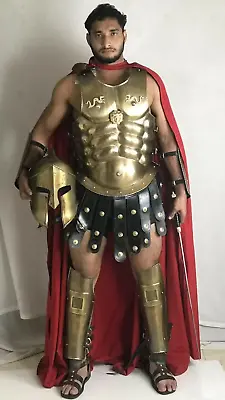 300 Movie Costume King Spartan Costume Halloween Costume Armor Full Set Armor • $715