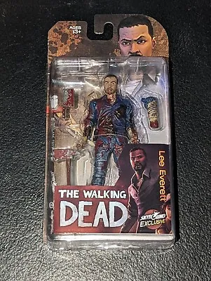 The Walking Dead Lee Everett Action Figure McFarlane Color Blood Version Sealed • $89.99