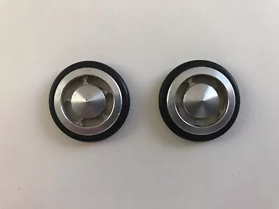 PAIR OF VINTAGE K&B 1/24 FRONT BALL BEARING DRAGSTER WHEELS W/ O-Ring Tires #2 • $35