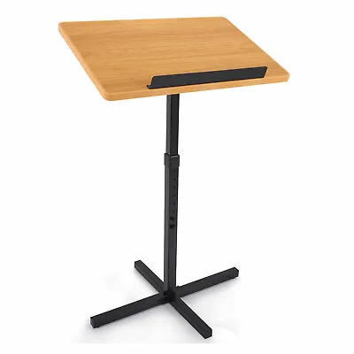 $53.99 • Buy Pyle Portable Adjustable Lectern Presentation Podium Stand With Laptop Holder