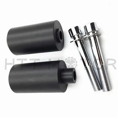 Black Frame Slider Crash Protector For 1999 2000 2001 2002 Yamaha YZF R6 YZFR6 • $18.35