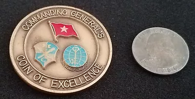 RARE 1 Star General Army Intelligence And Security Command INSCOM Challenge Coin • $15