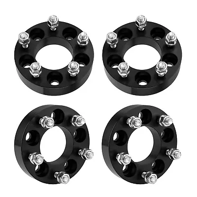 4Pcs 1.25  5x108 To 5x114.3 Wheel Spacers Adapters 12x1.5 Studs For Volvo • $67.15