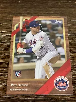 2019 Topps Advent Calendar Online Exclusive #1 Pete Alonso /1106 RC ROOKIE MINT • $12.50