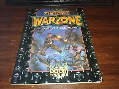 Warzone: Mutant Chronicles: Core Rulebook • $10.99