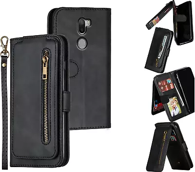 Xiaomi Mi5s Plus Leather Wallet Case 9 Card Vertical Flip & Zip • $11.50