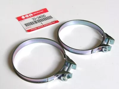 Suzuki Airbox Carb Carburetor Clamps X2 Air Box T500 Gt500 Ts400 St185 Tc185 Oem • $17.95