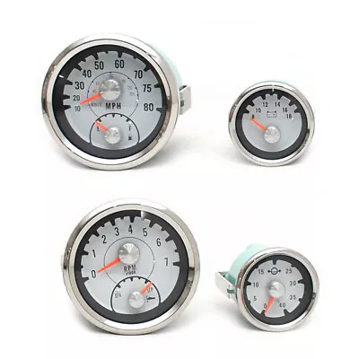 Teleflex Boat Gauges | 3 3/8 Inch Mercury Gasoline (Set Of 4) • $297.56