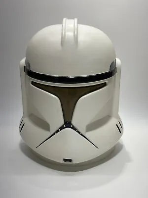 Clone Trooper Helmet Star Wars Attack Of The Clones Full Size 2002 LucasFilm Ltd • $84.62