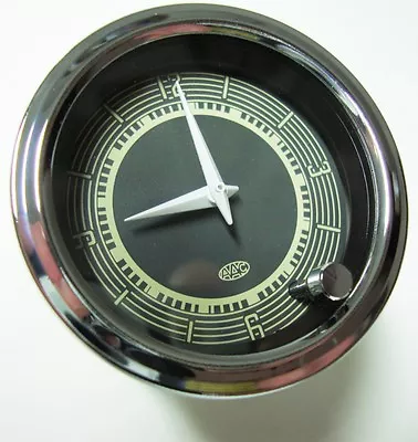 £100 • Buy 52mm 12v Clock For VW Porsche 356 Vintage Bug Ghia Bay Splitscreen Beetle AAC053