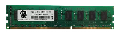 RAMS_DIRECT 4GB DDR3 1333 MHz Desktop PC3-10600 Non ECC 240-Pin DIMM Memory RAM • $9.98