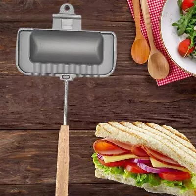 $17.85 • Buy Sandwich Maker Panini Grill Press Hot Pan Double Sided Non Stick Bread-Toasters-