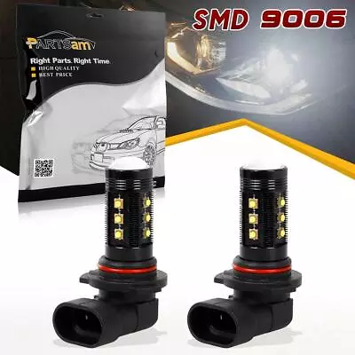 2x 9006 White 6000K 9006 HB4 Super Bright Fog Driving Light Bulb Lamp Set • $14.72