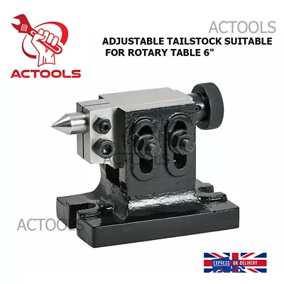 New Adjustable Tail Stock Suitable For Rotary Table 6  Premium Quality UK • £75.59