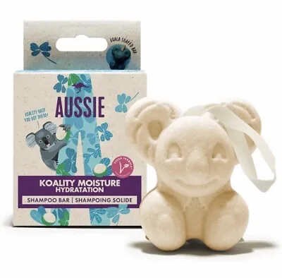 Aussie Koality Moisture Hydration Vegan Shampoo Bar 70g With Macadamia Nut Oil. • £7.18