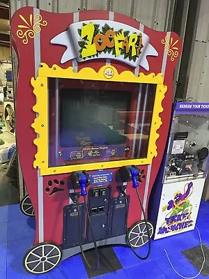 Zoofari Coin Op Two Player Shooter Arcade Machine • $450