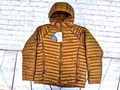 Mens MOUNTAIN HARDWEAR 800 Down Ghost Whisperer Hooded Puffer Jacket $360 • $300