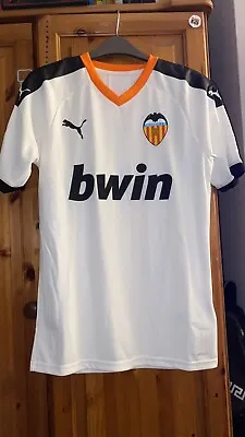 2019/20 Valencia Home Football Shirt - Small *BNWT* • £24.99