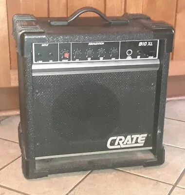 Crate B 10XL Bass Electric Guitar Amp Amplifier Works Great VINTAGE 1990'S B10xl • $79.99