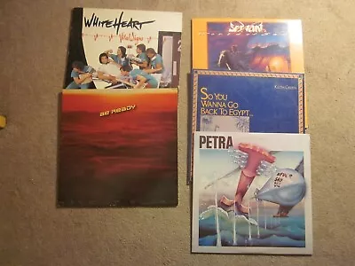 5 Lp Christian Lot Petra White Heart Kieth Green Servant Hope Of Glory • $19.99