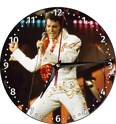 Elvis Presley Fan MDF Wall Clocks • $24.99