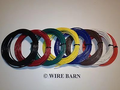 14 Awg Machine Tool Wire - Mtw - 8 Colors - 25' Each Color - Made Usa • $59.98