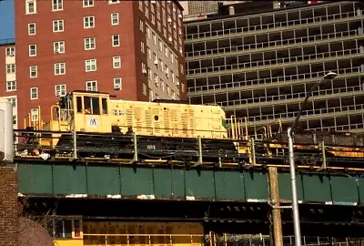 Ny Subway - Diesel  Work Train - Brighton Line - Action Slide - 2024 • $6