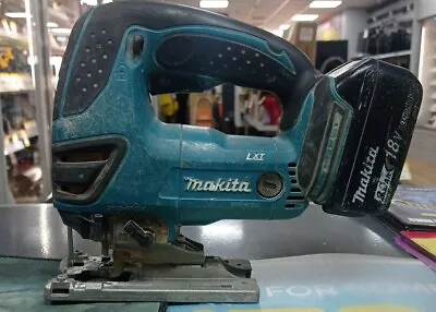 Makita 18V LXT Brushed Cordless Jigsaw DJV180Z With 1x Battery • £41