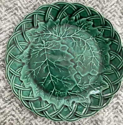 1 Majolica Cabbage Design 8.25 Inch Plate • £9.99