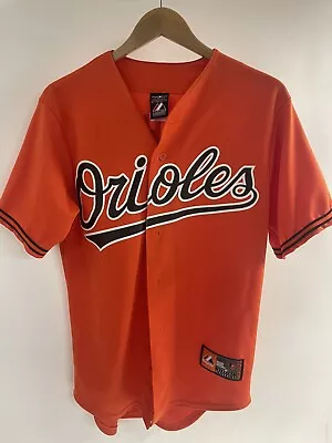 MAJESTIC Baltimore Orioles MLB Manny Machado #13 Orange Jersey Men's Small • $32.99