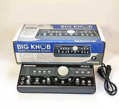 Mackie BIG KNOB Studio Command System DAW Remote Source Monitor Talkback • $119.99