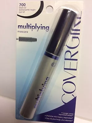 LOT OF 2 - CoverGirl Multiplying Mascara - 700 Black X2 3oz (NEW) • £10.39