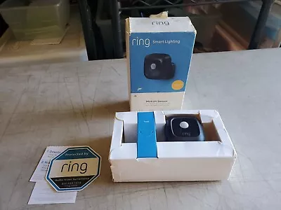 Ring OPEN BOX Smart Lighting Outdoor Motion Sensor Bridge Required Black • $24.99