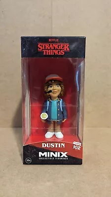 Stranger Things NETFLIX MINIX Collectible Figure - Dustin #102 • $28