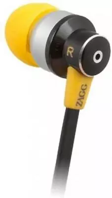 ZAGG Six Earbuds With Microphone - Yellow/Black (Z-ZR-SIX) • $49.99