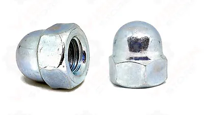 Dome Nuts M3 M4 M5 M6 M8 M10 M12 M16 Acorn Blind Cap Nut Bright Zinc Plated • £2.82