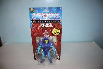 Mattel Masters Of The Universe Origins SKELETOR MOC Sealed NEW HEAD Retro Play • $20