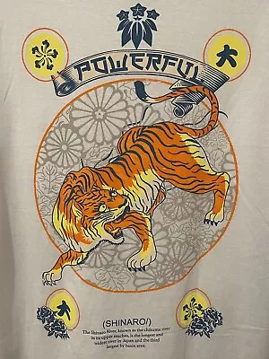 Seven Souls New York-Size XL-Graphic/Tiger/Powerful/Japan-Tee Shirt • $21.99