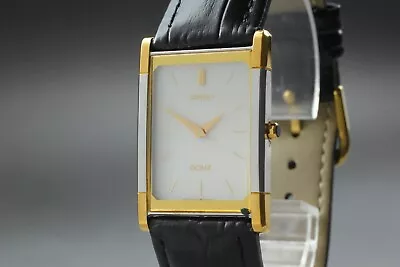 【N MINT】 Vintage Seiko Dolce 8N40-5030 Tank Square Quartz Men's Watch From JAPAN • $169.90