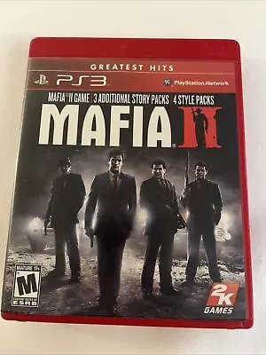 Mafia II -- Greatest Hits (Sony PlayStation 3 2011) CIB Great Condition! • $9