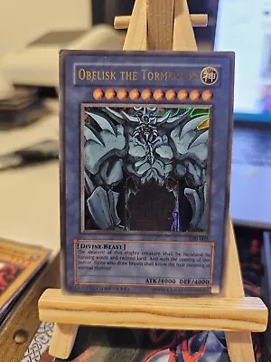 Yu-Gi-Oh! TCG Obelisk The Tormentor American God Cards Gbi-002 Limited Ultra... • £17.99