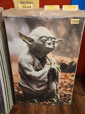 Star Wars - Master Yoda - Empire Strikes Back - 27x40 Reproduction Poster • $11.05