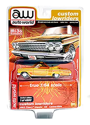 Mijo Exclusive 1962 Chevy Impala Ss Convertible Lowrider 1/64 • $25