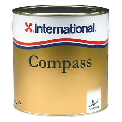 International Compass Varnish 375ml Tin - Ideal For Exterior Marine Use • £23.99